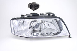 Scheinwerfer passend für Audi A6 4B 10/1999 -07/2001 H1 H7 Rechts mit Stellmotor