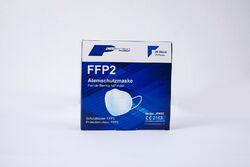 40 x FFP2 Atemschutzmaske zertifiziert nach FFP2-Norm Mundschutz Maske CE 2163Händler aus Deutschland @ EN149:2001-A1:2009 + CE 2163