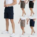 Cargo Shorts Herren Kurze Hose Herren Bermuda Shorts Herren Dehnbund Schlupfhose