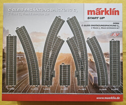 Märklin Start UP   H0 24904, C-Gleis-Ergänzungspackung C4 Neuwertig - OVP