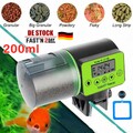 Aquarium Automatische Fischfutterautomat Auto Digital LCD Fütterung Timer DHL