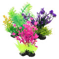 3 Pcs Künstliche Wasserpflanzen Zierpflanze Für Aquarien Fischtankverzierungen