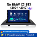 Für BMW x3 E83 04-12 Autoradio 9" Android 12.0 GPS NAVI WIFI Carplay 6+128GB SWC