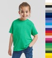 Fruit of the Loom Kinder rundhals T-Shirt Baumwolle Valueweight 61-033-0 NEU