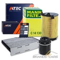 ATEC INSPEKTIONSPAKET FÜR AUDI A3 SEAT SKODA VW GOLF 5 6 PASSAT 1.2 1.4 TSI TFSI