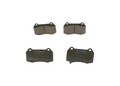 BOSCH Bremsbelagsatz, Scheibenbremse 0 986 494 310 passend für NISSAN