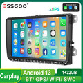 Für VW GOLF 5 6 Caddy 6R Tiguan T5 Autoradio 32G Android 13 Carplay GPS NAVI SWC