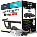 Für VW Passat Variant B6 Typ 3C5 Anhängerkupplung starr +eSatz 13pol 05- NEU