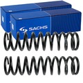 2X SACHS FAHRWERKSFEDERN SATZ VORNE PASSEND FÜR MERCEDES-BENZ 190 LINKS+RECHTS
