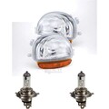 Halogen Scheinwerfer Set für Renault TWINGO I Bj 03/93-08/98 H4 mit Blinker