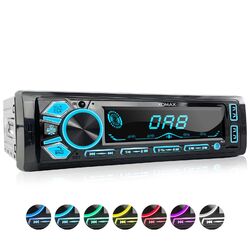 Autoradio mit DAB+ plus Bluetooth Freisprecheinrichtung 2xUSB SD AUX MP3 1DIN2. USB mit Ladefunktion✔ DAB+ Antenne inklusive✔