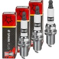 3x CHAMPION Zündkerzen Iridium für Ford Fiesta VI Kuga III DFK 2.5 Duratec