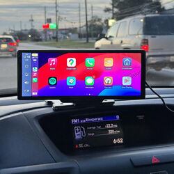 10.26" 2K Wireless CarPlay Android Auto Touchscreen Auto Tragbares AutoRadio FM