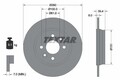 Textar 92347603 Bremsscheibe hinten für RENAULT