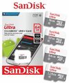SanDisk 256GB 128GB 64GB 32GB 16GB paket ULTRA Karte Micro SD SDHC SDXC C10 Card