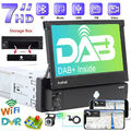 DAB+ Autoradio 1 Din 7" Android 13.0 Mit Kamera GPS Navi Wifi Bluetooth USB FM