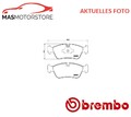 SATZ BREMSBELÄGE BREMSKLÖTZE VORNE BREMBO P 06 035 P FÜR BMW 3,1,E90,E87,E91