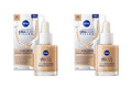 2 x Nivea Cellular 3-1 Hyaluron Serum Foundation Make-up No3 dunkel je 30ml