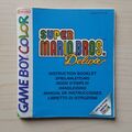 Super Mario Bros. Deluxe Anleitung Spielanleitung Booklet Nintendo Gameboy Color