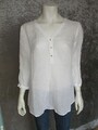 Yessica Leinen Bluse  in Gr. 40 weiß 100% Ramie