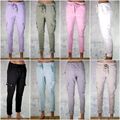 ♥ Italy Cargo Joggpants Jogging Chino Jogpants Stretch One Size bis Gr. 40