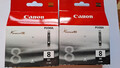 Druckerpatronen Canon Nr. 8 BK (CLI-8BK) Pixma -ChromaLife 100 im 2er Set