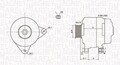 MAGNETI MARELLI Generator  u.a. für AUDI, SEAT, SKODA, VW
