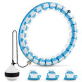 24/30 Teile Smart Hula Hoop Reifen Einstellbar Massagenoppen Bauchtrainer