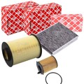 FEBI FILTER INSPEKTIONSPAKET passend für 1.5+1.6 TDCI FORD C-MAX 2 FOCUS 3 KUGA