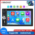 Autoradio 6.2" DVD CD 2 DIN Carplay/Android Auto Bluetooth USB AUX SD FM AM RDS