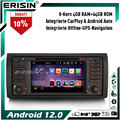 8-Kern Android 12 Autoradio GPS Navi für BMW X5 E53 DAB+DVD CarPlay Canbus 64GB