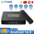 Smart TV BOX 2025 Neu Android 14 Dual WIFI Netzwerk Media Player BT5.0 64/128GB