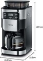 SEVERIN KA4810 Kaffeemaschine mit Mahlwerk–Gebraucht–Nach Rücksendung nichtgetes