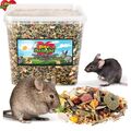 Universal Nagetierfutter Rennmäuse, Hausmäuse Wüstenrennmäuse Ratten Dohlen TOP