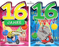 Hallmark Geburtstag Karte 16 Jahre Karte Gruß- Glückwunschkarte lustiger Spruch