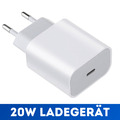 20W Ladegerät + Ladekabel USB-C Für iPhone 14 PRO MAX PLUS iPad Adapter Netzteil