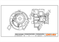 Dr!ve+ DP2310.10.131 Wasserpumpe für OPEL,SAAB,VAUXHALL