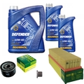 MANN Inspektionspaket 7 L MANNOL Defender 10W-40 für Renault Espace III 2.0