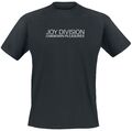 Joy Division Unknown Pleasures Text Pulsar Back (A) Männer T-Shirt schwarz