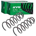 2X KYB K-FLEX FAHRWERKSFEDERN VORNE PASSEND FÜR MITSUBISHI COLT SMART FORFOUR