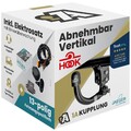 ANHÄNGERKUPPLUNG für MB E-Klasse ab 16 vert. abnehmbar HOOK +13pol E-Satz JAEGER