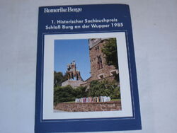 Soechting, Dirk:1. Historischer Sachbuchpreis Schloß Burg an der Wupper 1985. R