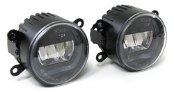 Klarglas LED Nebelscheinwerfer mit Tagfahrlicht für Opel Astra G H OPC Corsa D