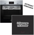 Herdset Backofen Bosch mit PKM Induktionskochfeld 3D Heissluft Flexzonen Booster