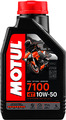 MOTUL 7100 4T 10W-50 Motoröl 1 Liter 4-Takt Motorrad Öl ESTER JASO MA2 SN SM