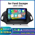 Für Ford Kuga Escape 2013-2016 Carplay Android 14 Autoradio GPS Navi WIFI 128GB