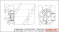 Dr!ve+ DP1110.13.0286 Kraftstofffilter für Nissan