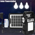 Tragbare Powerstation Solar Generatoren Solarpanel+22W Solar Ladegerät Kit