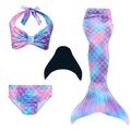 Kinder Schwanz flosse Meerjungfrauen Kind Bikini Mermaid Meerjungfrau Monoflosse