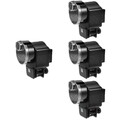  4 Pieces Futterautomat Für Haustiere Futterspender Aquarien